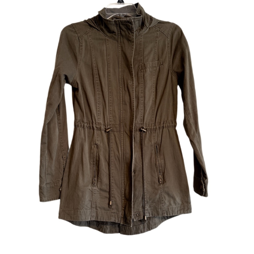 🧥 Full Tilt Olive Utility Jacket – Size Small – Very Good Condition